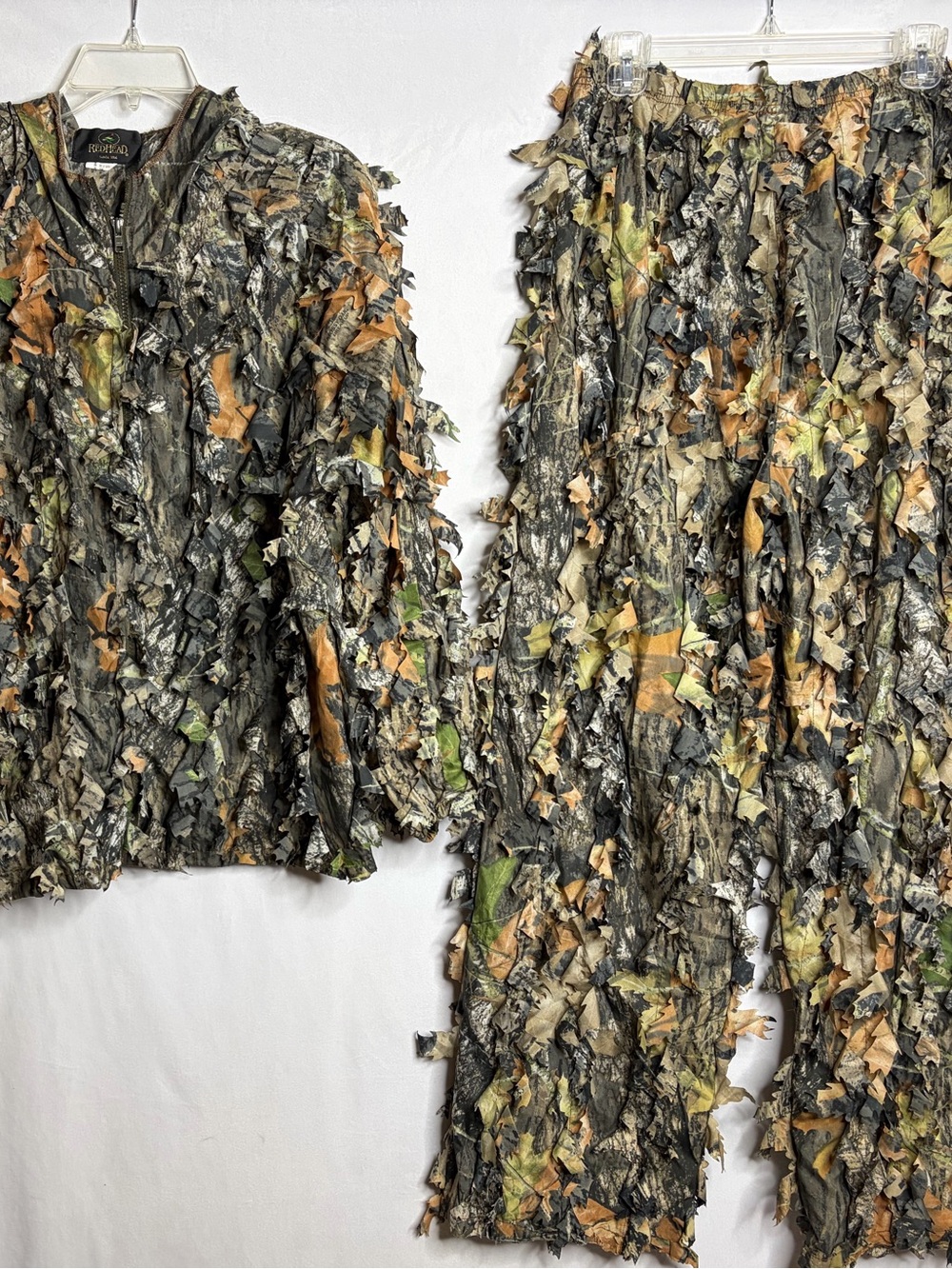 Men's S/M RedHead Mossy Oak Break Up Leafy Pants Jacket